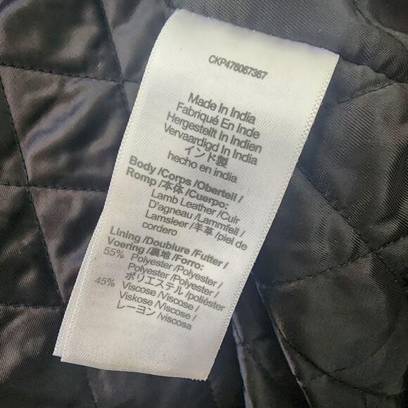 NEW Madewell Distressed Leather Oversized Motorcycle Jacket - Picture 13 of 15